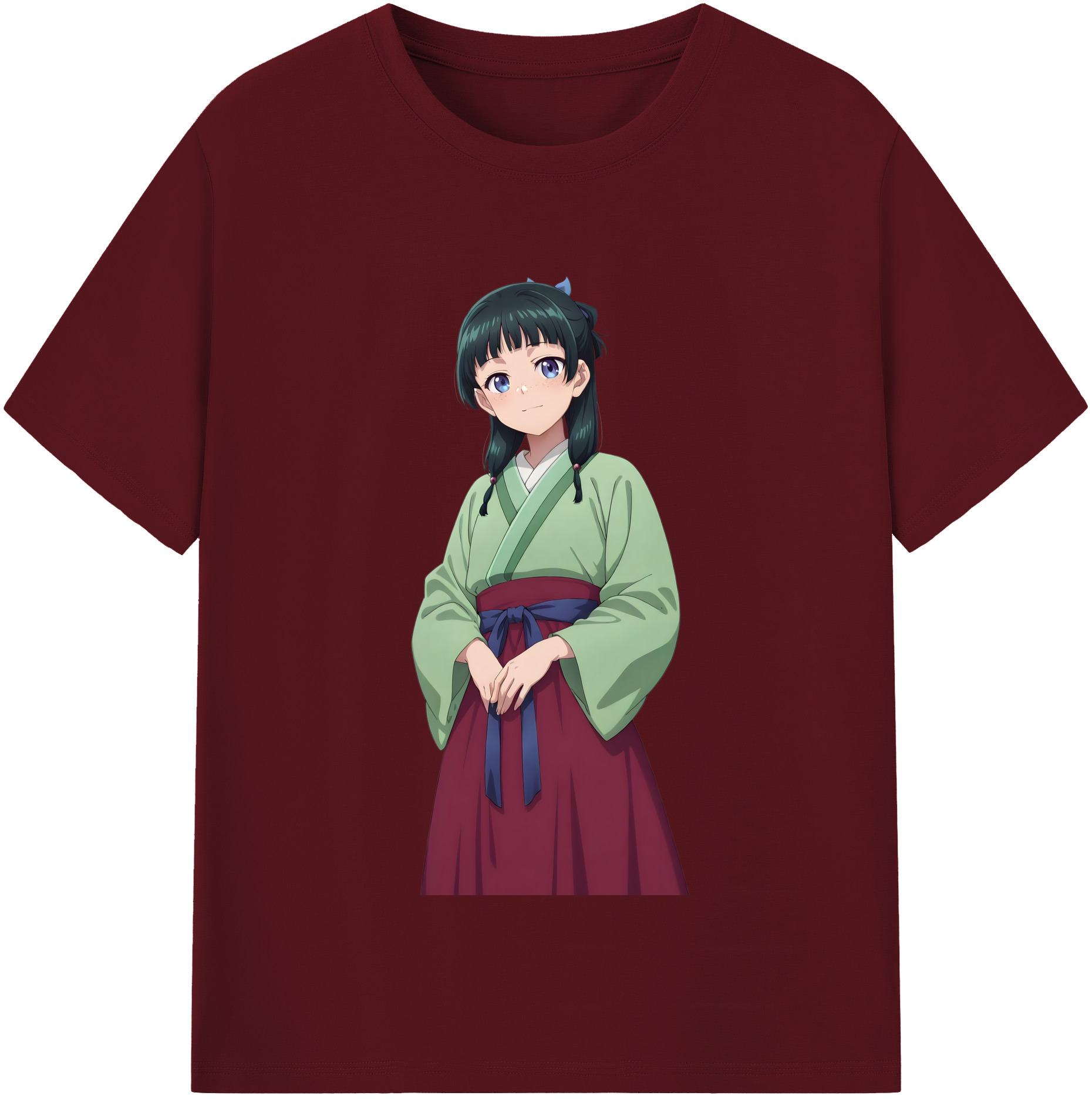 （画像用） 薬屋のひとりごと The Apothecary Diaries 綿100％半袖Tシャツ（フロントプリント）